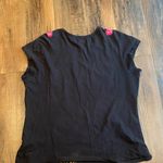 Ecko  Unlimited Black Tee with Vibrant Yellow and Blue Design Photo 3