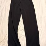 Athletic Works Black Cropped Sweatpants - Size S (4-6) Photo 0