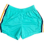 Urban Outfitters  blue Athletic Shorts Medium aqua stripes women's basketball Photo 0