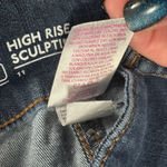 No Boundaries  High Rise Sculpting Skinny Jeans Distressed Juniors Size 11 Raw Hem Photo 7