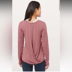 NEW! Lululemon Serene Saturday Long Sleeve Size 2 Photo 3