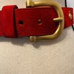 Vintage Suede Belt M Size M Photo 1