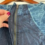 Gestuz denim two tone blue long sleeve pullover dress size 38 / US medium Photo 3