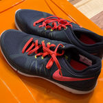 Nike  Black and Orange Athletic Shoes Photo 0