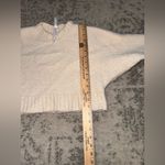 Babaton The Group  Aritzia Alpaca Crop Oversized Sweater Pullover 
Size XXS Cream Photo 4
