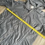 Title Nine ‎ Womens Jacket Gray Full Zip Hooded Windbreaker Coat XL Golf Hiking Photo 3