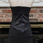 Max and Cleo black satin layered minidress / 6 / Excellent condition Photo 8
