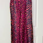 Lowry Farm Pants Farm Rio Mixed Print Wide-Leg Pants, Size L Photo 5
