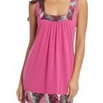 EXPRESS Y2K  Sequin Trim Sleeveless Square Neck Mini Dress XS Pink Silver Cocktail Party  Photo 14