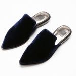 Dolce Vita Dark Blue Holli Mules Photo 0