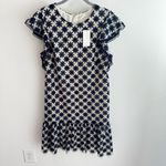 Shoshanna NWT  Kassia Mini Dress Navy Ivory Lace Size 10 Photo 5