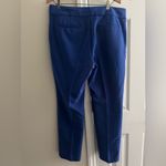 Loft Women's Royal Blue Straight Leg Pants Marisa Business Casual Photo 3