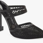 New! Jessica Rich Ysabelle Fishnet Pointed Toe Heels in Black Sz 37 US 6.5 Photo 0