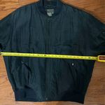 prAna Vintage Praino Black Silk doublelure jacket. Size Large Photo 8
