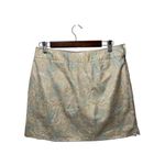 Under Armour  Women's Golf Tennis Skort Size 8 Floral Vine Pattern Beige Photo 1