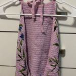 Urban Outfitters  Purple Floral Halter Top NWT Photo 1