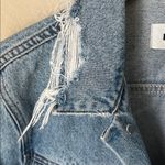 Reformation  distressed denim jacket Photo 4