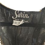 Vintage | Silk Butterfly Black and Silver Sequin Blouse | OS Size undefined Photo 4