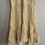 Princess Polly If You Dare Yellow Floral Mini Dress Photo 5