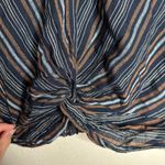 Cotton On NWT Harry twist front striped long sleeve top Sz L Photo 5