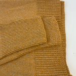 easel golden cowl neck sweater w/ lace up detail size medium Photo 5