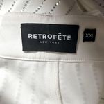 Retrofete Solana Blazer & Baylor Wide Leg Pants in White Size XXL Photo 5