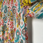 Anthropologie  Maureen Babydoll Tunic Blouse Sheer Multicolor Floral Paisley M Photo 9