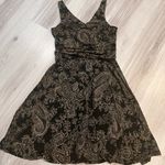 R&K originals Elegant‎ Black Paisley Dress Size 16 Photo 4