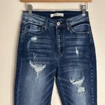 KanCan distressed medium wash skinny denim jeans size 26 cute festival Blue Photo 1