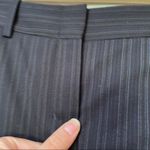 BCBGMAXAZRIA Navy Blue Pin Stripe Pencil Skirt Womens M Dark Academia Work Photo 5