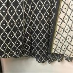 Belldini Beige Grey Diamond Printed Open Front Long Sleeve Sweater cardigan Gray Photo 3