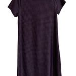 Jude Connally Ella Dress Womens Navy Red Polka Dot Short Sleeve Shift M Blue Size M Photo 0