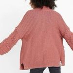 Madewell  Bobble Cardigan Sweater in Dusty Rose Pink Size S Photo 3