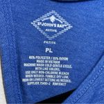 st. john's bay St. John’s Bay Active | Petite Heather Blue Sleeveless Athletic Top | PL Photo 3