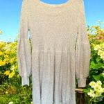 SheIn Women's Cream Sweater Dress size small Photo 1