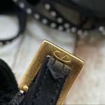 Valentino Garavani  Black Satin Embellished Heels Photo 13