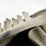 Rag and Bone Ghita Fringed Moccasins Tassel Tie Ankle Suede Leather Gray Boho 6 Photo 7