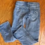 Silver Jeans Silver Frances Capri Jeans Women’s 24 Light Wash Low Rise Denim Stretch Photo 5