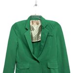 Pauln KC Kelly Green Blazer Jacket Size Large Polka Dot Lined Prep Business Photo 1