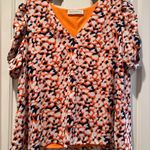 The Pants Store orange and blue top. Size M
Excellent condition Photo 0