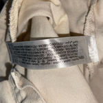 ZARA  Womens Oversized Cotton Snap‎ Front Shacket Shirt Jacket Cream Size Small Photo 4