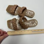 Dolce‎ Vita Sandals Womens 6 Indy Caramel Stella Brown Braided Slip On Shoes Photo 4