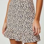 Lottie Moss Ruffle Leopard Mini Skirt Photo 0
