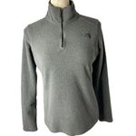 The North Face  Jacket Womens S/P Gray Fleece Pullover Half‎ Zip Outdoors Hiking Photo 0