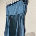 RUNAWAY THE LABEL  Steel Kristine Strapless Maxi Dress Sz M Photo 6