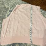 Ralph Lauren  Light Pink Knit Vest Photo 3