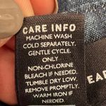 Who What Wear Blue Chambray Paper Bag Waist High Rise Wide Leg Jeans Size 14 Photo 8