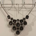 Black Mystery Rhinestone Necklace Photo 0