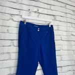 Nike Golf Dri-Fit Cropped Pants Women’s M Blue Stretch Activewear Performance Photo 2