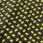 Pleione  Black and Yellow Sleeveless Scoop Neck Casual Dress Photo 1